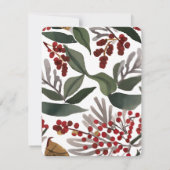 Essen Sie trinken und fühlen Sie sich wohl wie ein Einladung (Rückseite)