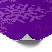 Essen Sie trinken und genießen Sie die Lila, ruhig Poster (Ecke)