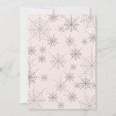 Essen Sie trinken und seien Sie Beängstigend Hallo Einladung (Rückseite)