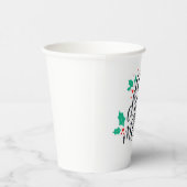 Essen Sie trinken und seien Sie fröhlich. Pappbecher (Rechts)