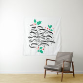 Essen Sie trinken und seien Sie fröhlich. Wandteppich (Beispiel (Horizontal))