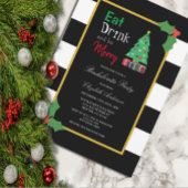 Essen Sie trinken und seien Sie Merry Bachelorette Einladung