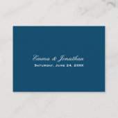 Essen Sie trinken und seien Sie Verheirateter Mari Platzkarte (Rückseite)