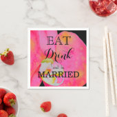Essen Sie trinken und Verheiratet sein Serviette (Beispiel)