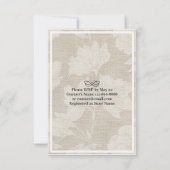 Essen Sie trinken und Verheiratete String Light Ch Einladung (Rückseite)