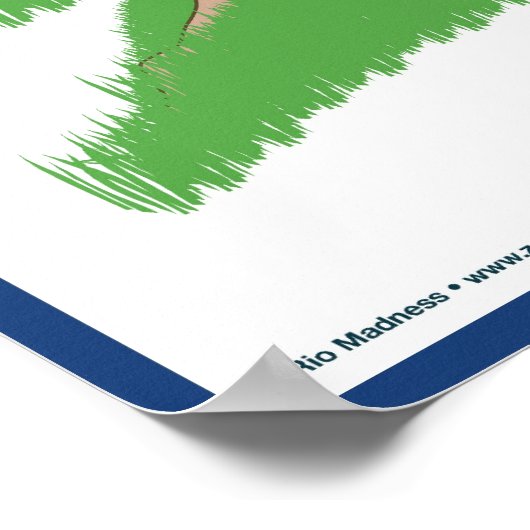 ESSEN SIE TURF! POSTER (Ecke)