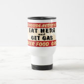 Essen Sie und erhalten Sie Gas Reisebecher (Mittel)