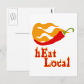 Essen Sie vor Ort Postkarte (Vorne/Hinten)