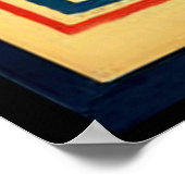 Essen Sie weniger Fleisch, um unser Viehplakat Ret Poster (Ecke)