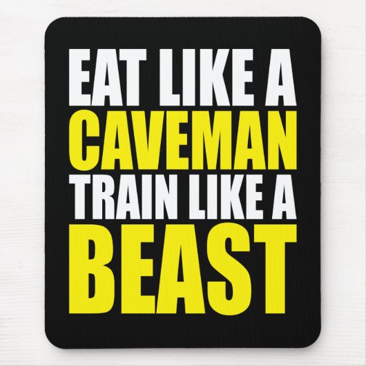 Essen Sie wie ein Caveman, trainieren Sie wie ein Mousepad (Vorne)