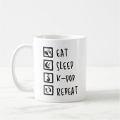 Essen Sie Wiederholungs-perfekte Kaffeetasse (Links)