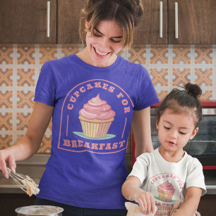 Essen Sie zum Frühstück Kuchen T-Shirt