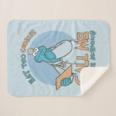 Essen Sie zwei Kekse, rufen Sie mich am Morgen an Sherpadecke (Vorderseite (Horizontal))