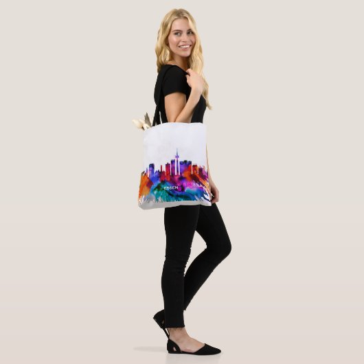 Essen Skyline Tasche (Am Model)