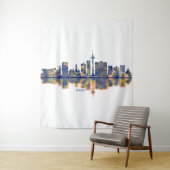 Essen Skyline Wandteppich (Beispiel)