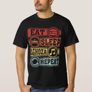 Essen Sleep Alghoza Wiederholung T-Shirt