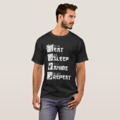 Essen Sleep Anime Repea Anime Ga T-Shirt (Vorne ganz)