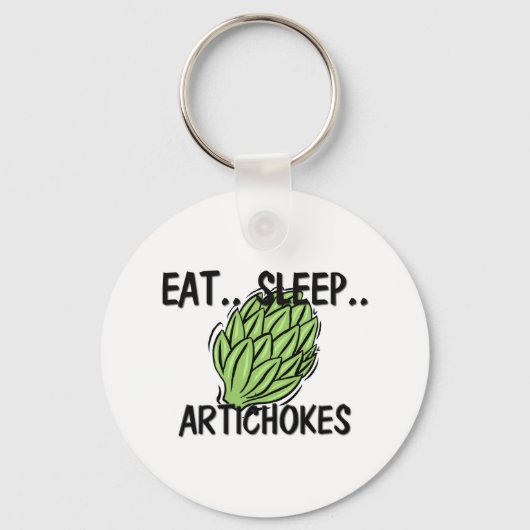 Essen Sleep ARTICHOKES Schlüsselanhänger (Vorderseite)