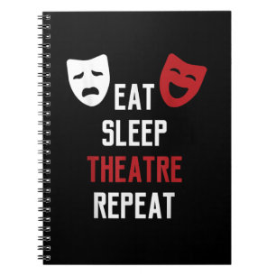 Essen Sleep Atre Wiederholung - Musical Broadway S Notizblock