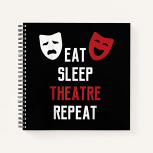 Essen Sleep Atre Wiederholung - Musical Broadway S Notizblock