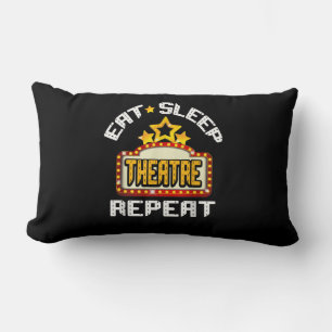 Essen Sleep Atre Wiederholung Schauspiel Schauspie Lendenkissen