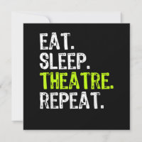 Essen Sleep Atre Wiederholung Schauspielerin als G
