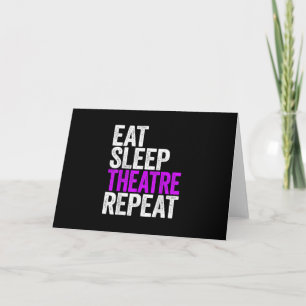 Essen Sleep Atre Wiederholung Schauspielerin Gesch Karte
