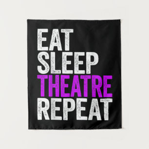Essen Sleep Atre Wiederholung Schauspielerin Gesch Wandteppich