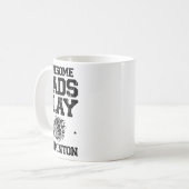 Essen Sleep Badminton Repeat Shuttle Racket Kaffeetasse (Vorderseite Links)