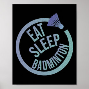 Essen Sleep Badminton Wiederholung 1 Poster