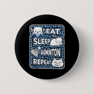Essen Sleep Badminton Wiederholung Boys Girls Badm Button