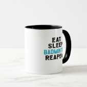 Essen Sleep Badminton Wiederholung Spieler Shuttle Tasse (VorderseiteRechts)