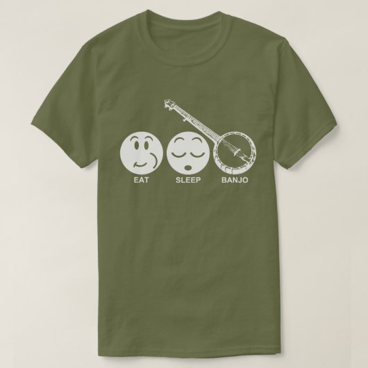 Essen Sleep Banjo T-Shirt (Design vorne)