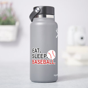 Essen Sleep Baseball Aufkleber
