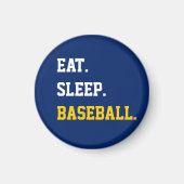 Essen Sleep Baseball Magnet (Vorne)