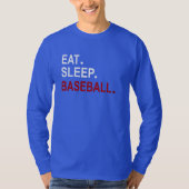 Essen Sleep Baseball T-Shirt (Vorderseite)