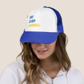 Essen Sleep Baseball Truckerkappe (Beispiel)