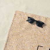 Essen Sleep Beach Wiederholung Strandtuch (Beispiel)