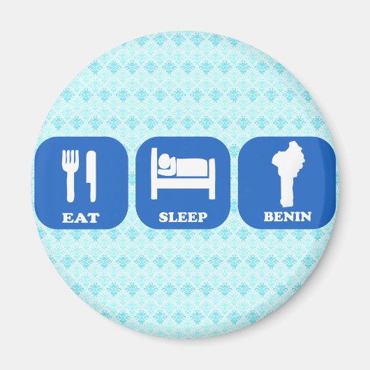 Essen Sleep Benin Magnet (Vorne)