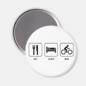Essen Sleep Bike Magnet (Vorderseite/Rückseite)
