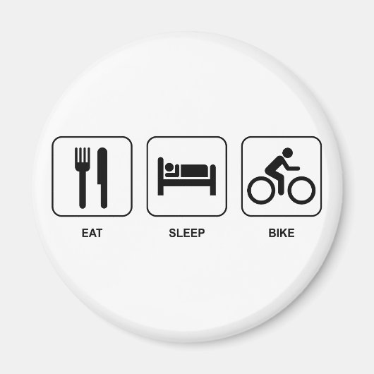 Essen Sleep Bike Magnet (Vorne)