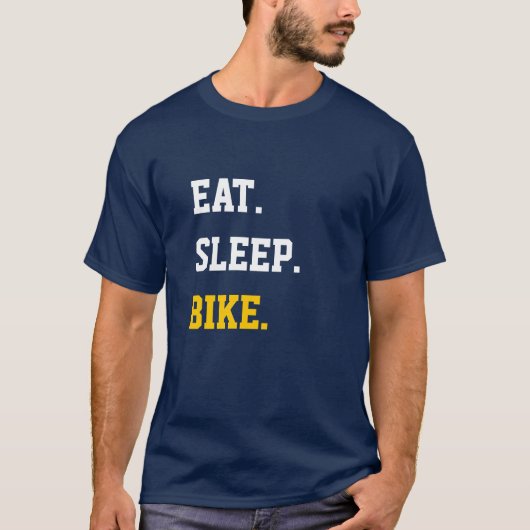 Essen Sleep Bike T-Shirt (Vorderseite)