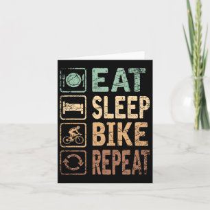 Essen Sleep Bike Wiederholung Fahrrad Karte