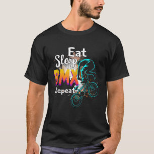 Essen Sleep BMX Wiederholen BMX Bike Fathers Day G T-Shirt