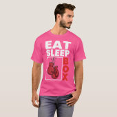 Essen Sleep Box Boxing Lover Gym Boxer Kickboxing T-Shirt (Vorne ganz)