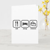 Essen Sleep Chef Karte (Gelbe Blume)