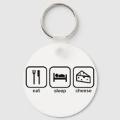 Essen Sleep Chef Schlüsselanhänger (Vorderseite)