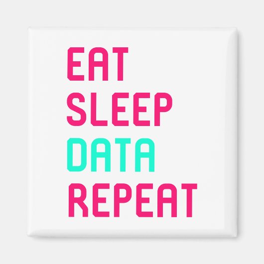 Essen Sleep Data Match Science Geek Magnet (Vorne)