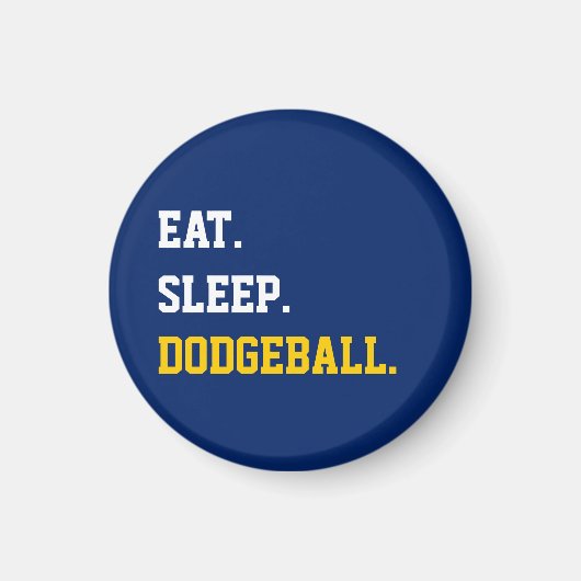 Essen Sleep Dodgeball Magnet (Vorne)