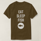 Essen Sleep Fish Classic TShirt (Design vorne)